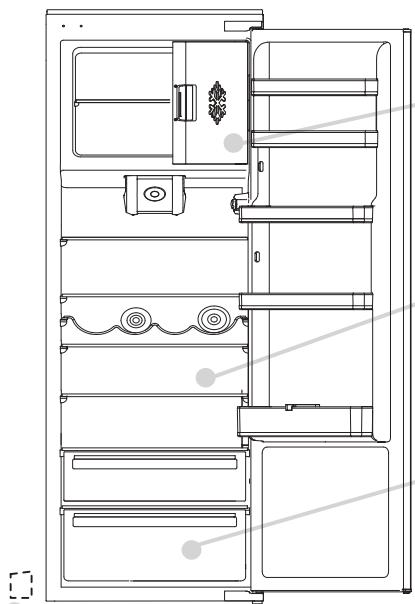 ROSIERES RM4S518EW - Απόψυξη του ψύκτη - 1