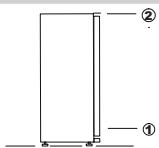ROSIERES RM4S518EW - REVERSING THE OPENING OF THE DOOR - 5