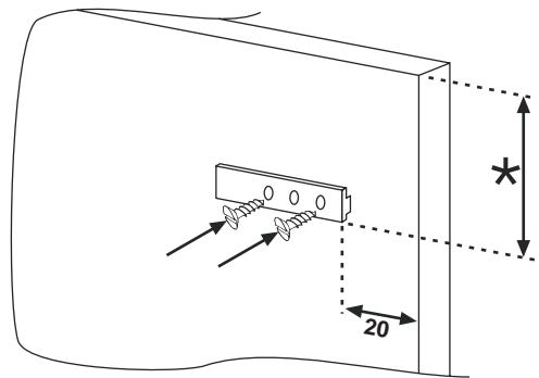 ROSIERES RM4S518EW - DIMENSÕES DO PRODUTO E COMPARTIMENTO EMBUTIDO - 6