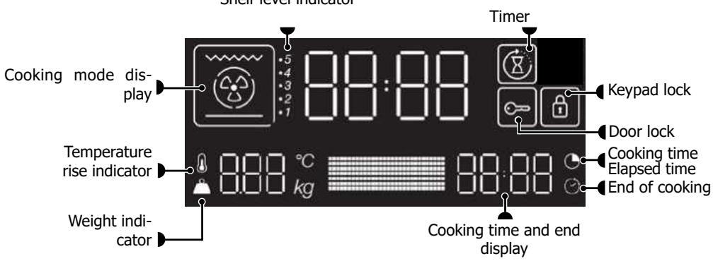 BRANDT BKFH2315B - DISPLAY AND CONTROL BUTTONS - 1