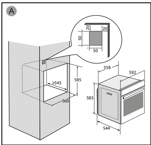 BRANDT BKFH2315B - ESCOLHA DE POSICIONAMENTO E ENCASTRAMENTO - 1