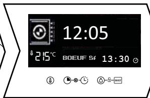 BRANDT BKFH2315B - - Changing the cooking end time - 3