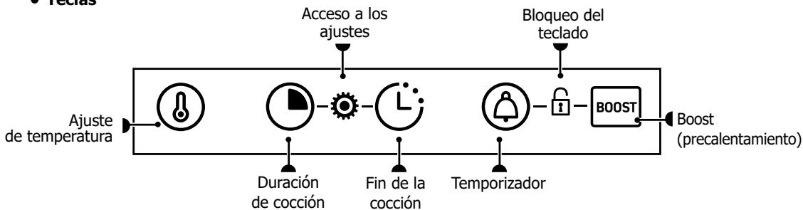 BRANDT BKFH2315B - PANTALLA Y BOTONES DE CONTROL - 2