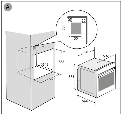 BRANDT BKFH2315B - WYBóR MIEJSCA INSTALLACJI I WBUDOWANIA - 1