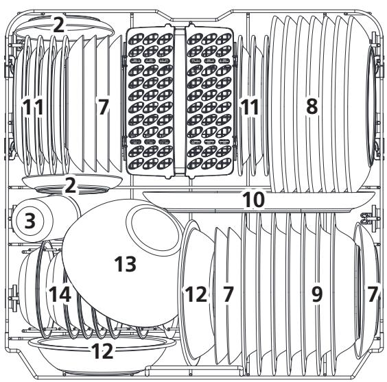 BRANDT BKDI144LB - Panier du bas : - 1