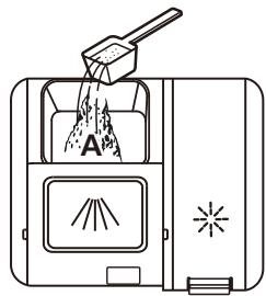 BRANDT BKDI144LB - Adjusting the rinse aid reservoir - 4