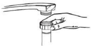 BRANDT BKDI144LB - Branchements d'eau froide - 1