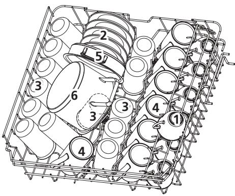BRANDT BKDI144LB - Upper basket: - 1