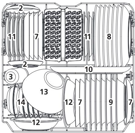 BRANDT BKDI144LB - Lower basket: - 1