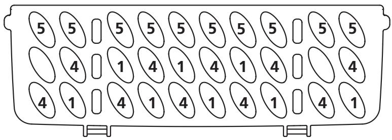 BRANDT BB3424LB - Panier à couverts : - 2