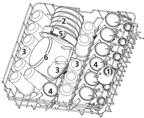 BRANDT BB3424LB - Panier du haut : - 1