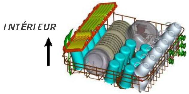 BRANDT BB3424LB - Panier du bas - 1