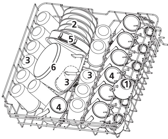BRANDT BB3424LB - Upper basket: - 1