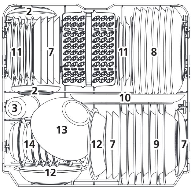 BRANDT BB3424LB - Lower basket: - 1