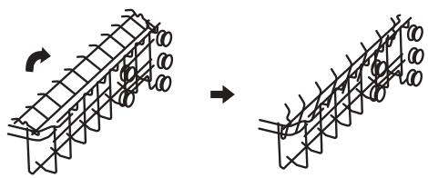 BRANDT BB3424LB - Rabatte les supports-tasses - 1