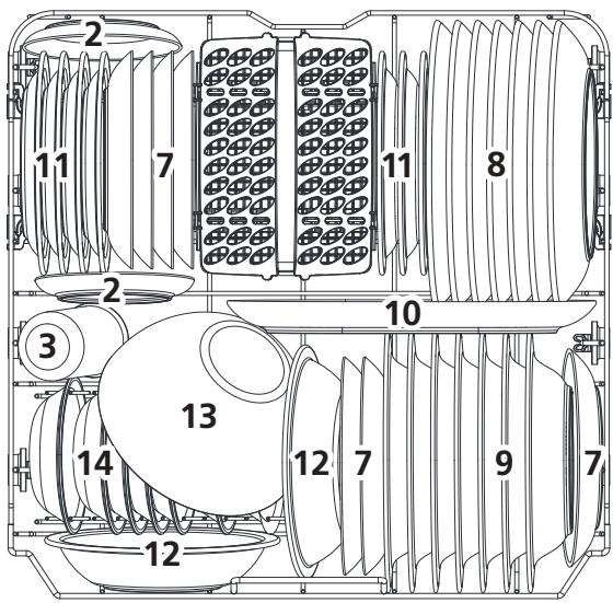 BRANDT BB3424LB - Panier du bas : - 1