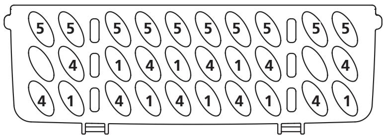 BRANDT BB3424LB - 4.Cutlery basket: - 2