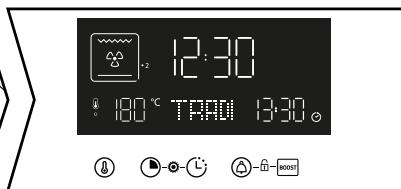 BRANDT BKFP247B - Modificación de la hora de fin de coccción - 3