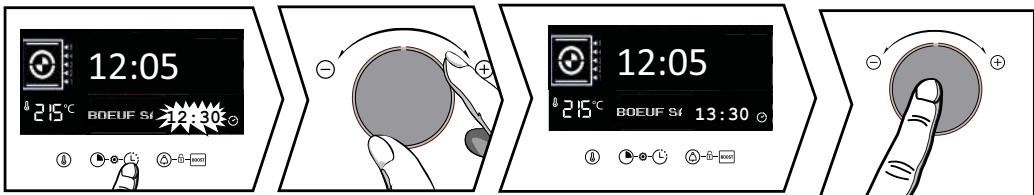BRANDT BKFP247B - - Uprava Času konce pečeni - 1