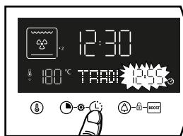 BRANDT BKFP247B - Modificacao da hora de fim de cozedura - 1