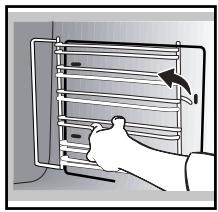 BRANDT BOR7586BB - Pareti laterali con supporti ripiani: - 1