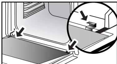 BRANDT BOR7586BB - TA AV OG SETTE TILBAKE OVNSDOREN - 6