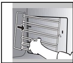 BRANDT BOR7586BB - Side liners with shelf runners: - 2