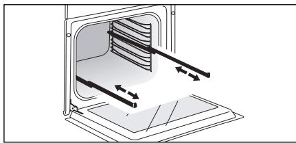 BRANDT BOR7586BB - INSTALLATIE EN DEMONTAGE VAN DE SCHUIFRAILS - 1