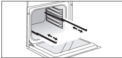 BRANDT BOR7586BB - INSTALLAZIONE E SMONTAGGIO DELLE GUIDE SCORREVOLI - 1