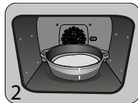 BRANDT BOR7586BB - Recept s kvasnicemi (podle modelu) - 2