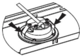 BRANDT BHV4663B - - Changement de l'ampoule : - 2