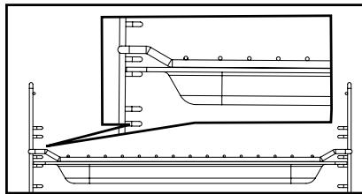 BRANDT BKC7153BB - - La grille + la lèchefrite en verre - 1