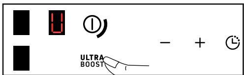 BRANDT BPI1638UW - + / - Power setting - 4
