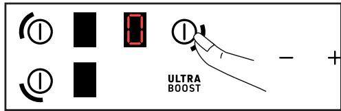 BRANDT BPI1638UW - Switching on: - 1