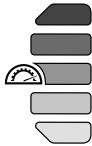 DEWALT DCMWP134 - DCMWSP156 - Indicator for klippbelastningsmätare (fig. U) - 1
