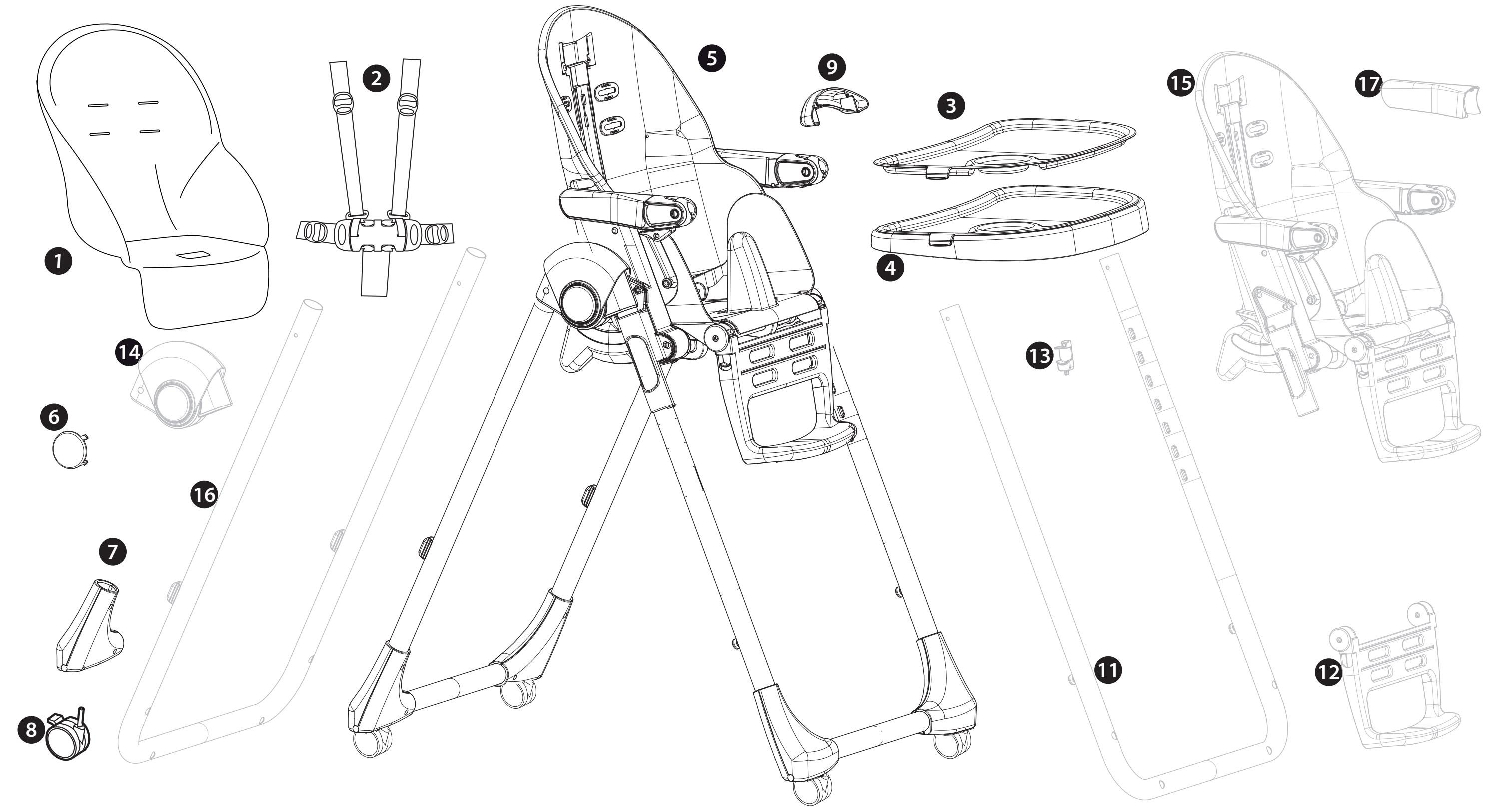 PEG PEREGO Prima Pappa Follow Me Plus - DEDeutsch - 2