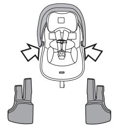 PEG PEREGO PV Adapter/Links Peg Perego - primo viaggio adapter/links pegperego strollers - 1
