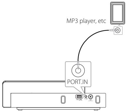 LG ND4520 - Listening to music from your external device - 1