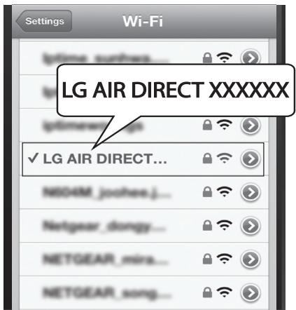 LG ND5630 - Uso di Air Direct con modo di sicurezza - 2