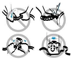 Illustration showing four different methods of removing a small object, each with a corresponding icon and Chinese label.
