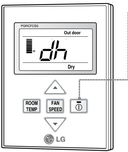 PORCFCS0 Out door dh Dry ROOM TEMP FAN SPEED LG