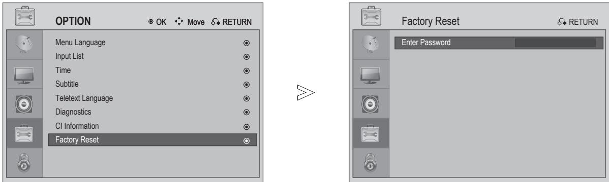 LG 223010 - Initializing (Reset to original factory settings) - 1
