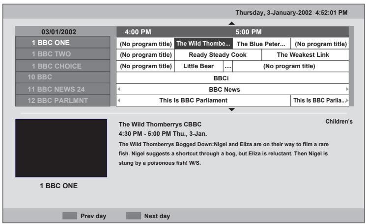 LG 223010 - Switch on/off EPG - 2