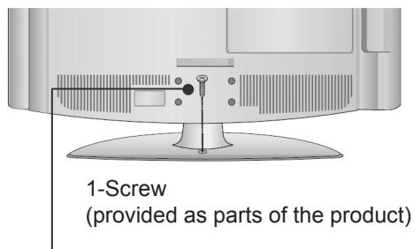 LG 223010 - Attaching the TV to a desk (Only 26LG30**) - 1