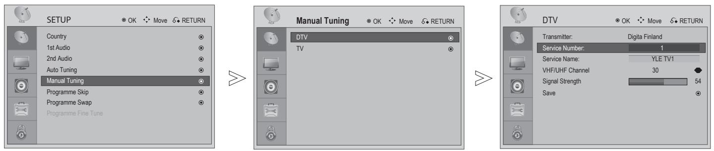 LG 223010 - Manual Programme Tuning (In Digital Mode) - 1
