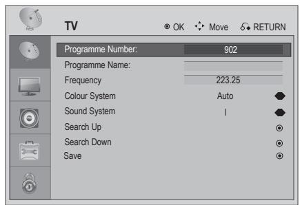 LG 223010 - Manual Programme Tuning (In Analog Mode) - 5