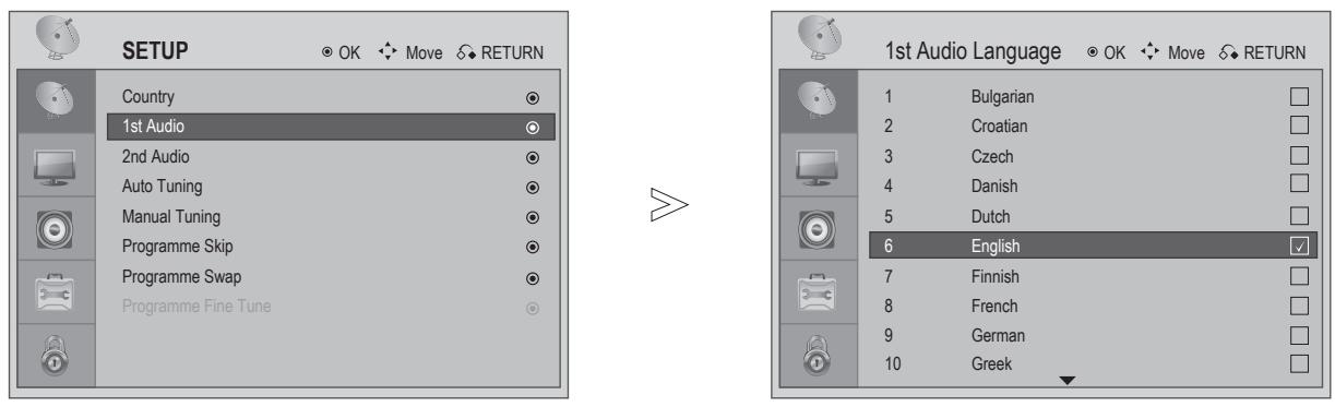 LG 223010 - Language Selection (In Digital Mode Only) - 1