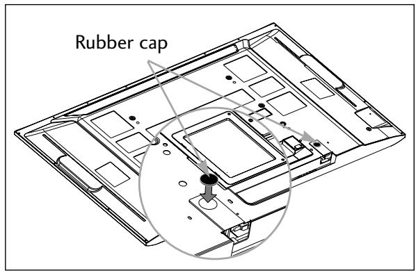 LG 26LC55 - When not using the desk-type stand (60PC4* only) - 1