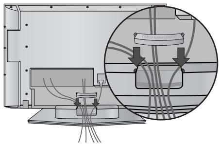 LG 32LC5 - BACK COVER FOR WIRE ARRANGEMENT - 4