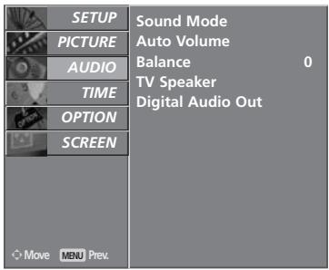 LG 32LC5 - ON SCREEN MENUS SELECTION AND ADJUSTMENT - 4
